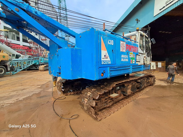 USED HITACHI SUMITOMO CRAWLER CRANE SCX700 - (CCCR-557)