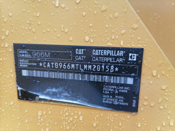 CATERPILLAR WHEELLOADER 966M -(WL966-211)