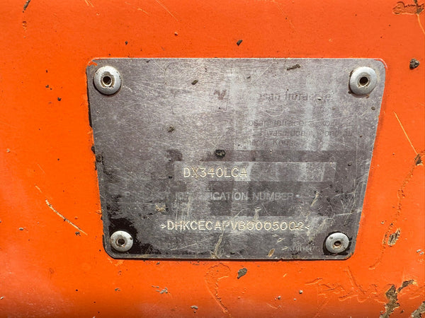 DOOSAN EXCAVATOR DX340LCA - (ED340-002)