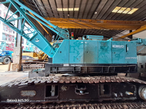 USED KOBELCO CRAWLER CRANE CKE700-1F - (CCCR-539)