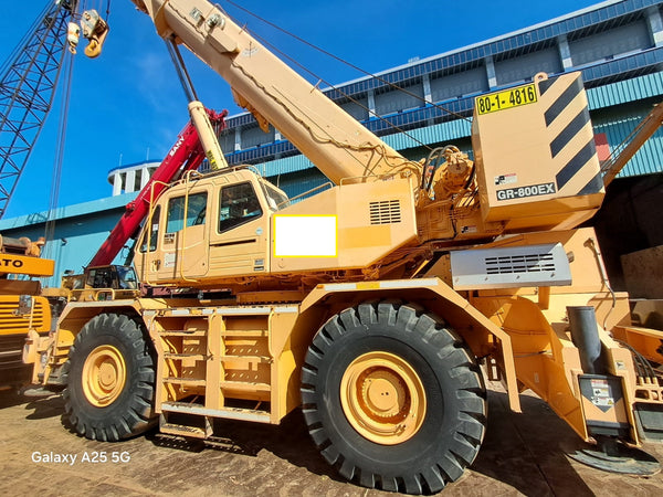 TADANO ROUGH TERRIAN CRANE GR800E-3-00102 - (RTC80-004)