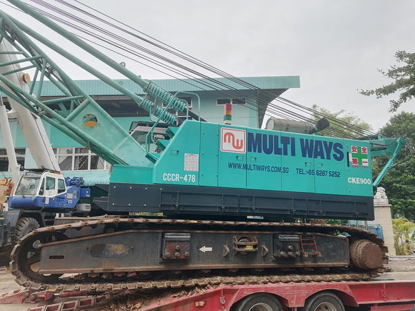 USED KOBELCO CRAWLER CRANE CKE900 - (CCCR-478)