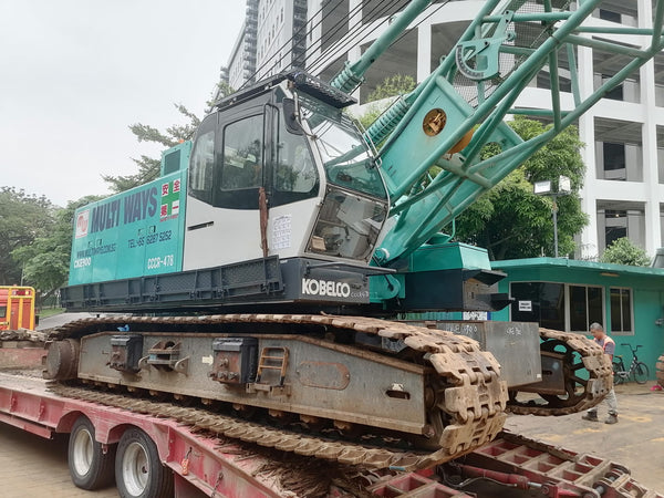 USED KOBELCO CRAWLER CRANE CKE900 - (CCCR-478)