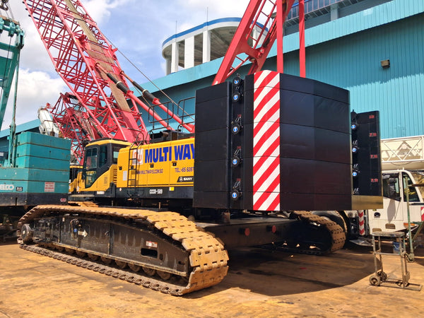 USED SANY CRAWLER CRANE SCC1500A-1 - (CCCR-589)