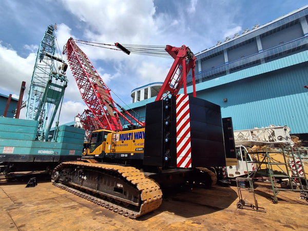 USED SANY CRAWLER CRANE SCC1500A-1 - (CCCR-589)
