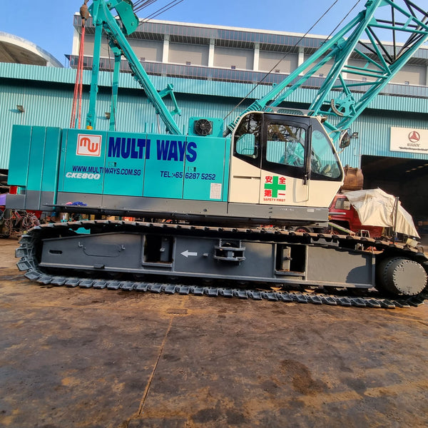 USED KOBELCO CRAWLER CRANE CKE800-1F - (CCCR-511)