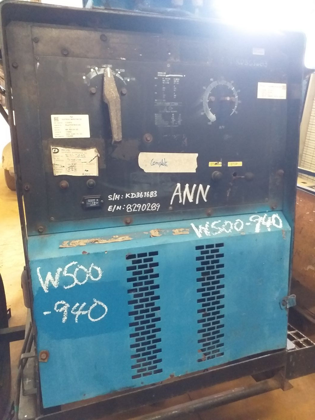 MILLER WELDING SET 500XCC - (W500-940)