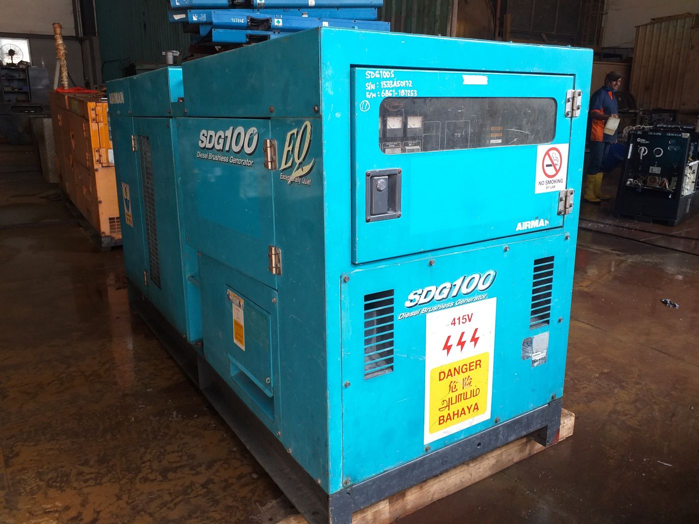 AIRMAN GENERATOR SDG100S - (G080-084)