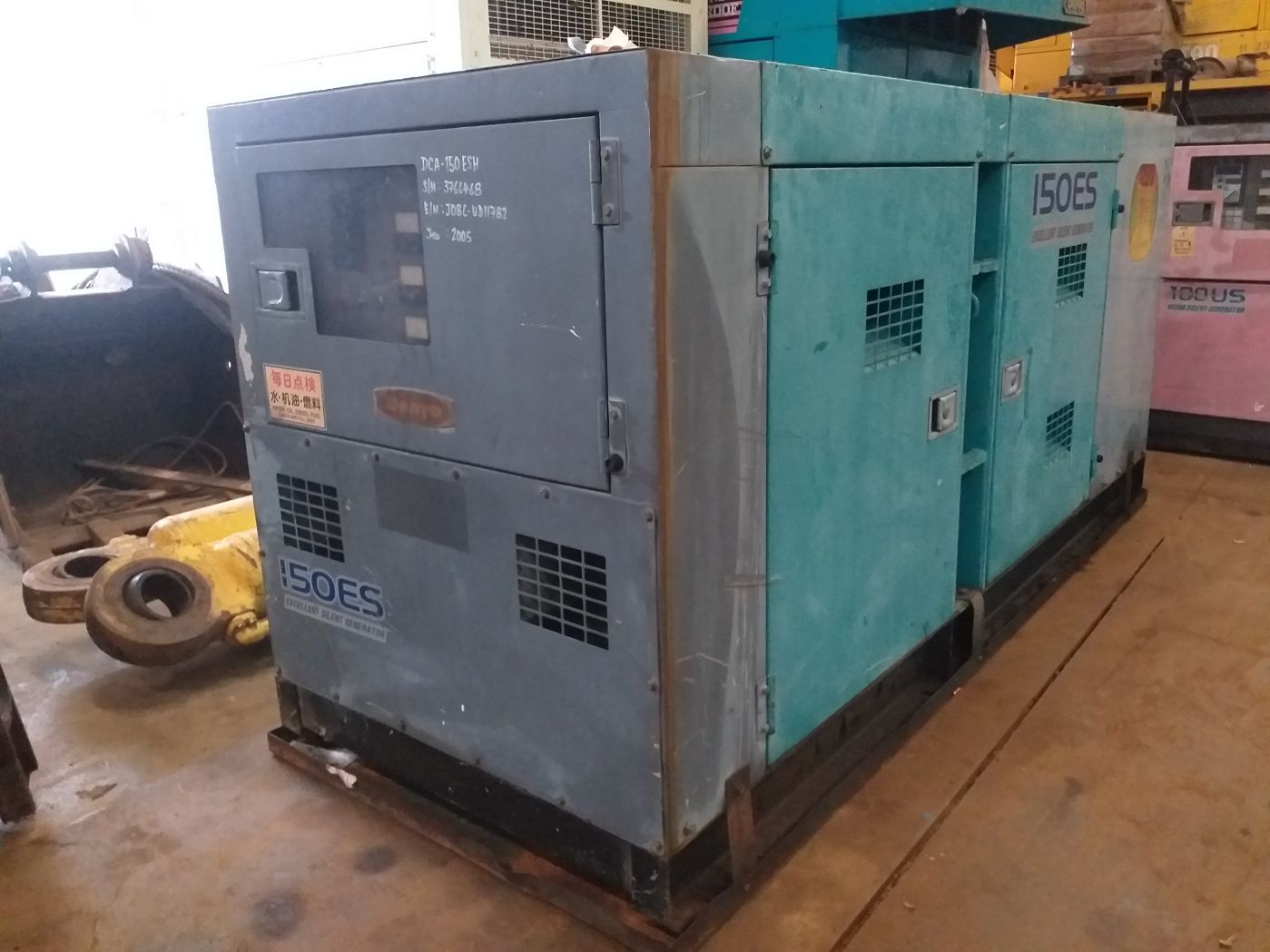 DENYO GENERATOR DCA-150ESH - (G125-496)