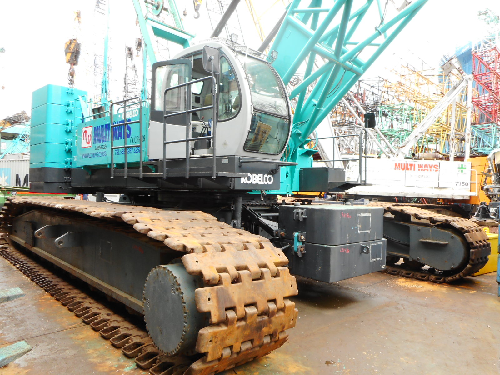 KOBELCO CRAWLER CRANE CKE1800 - (CCCR-319)