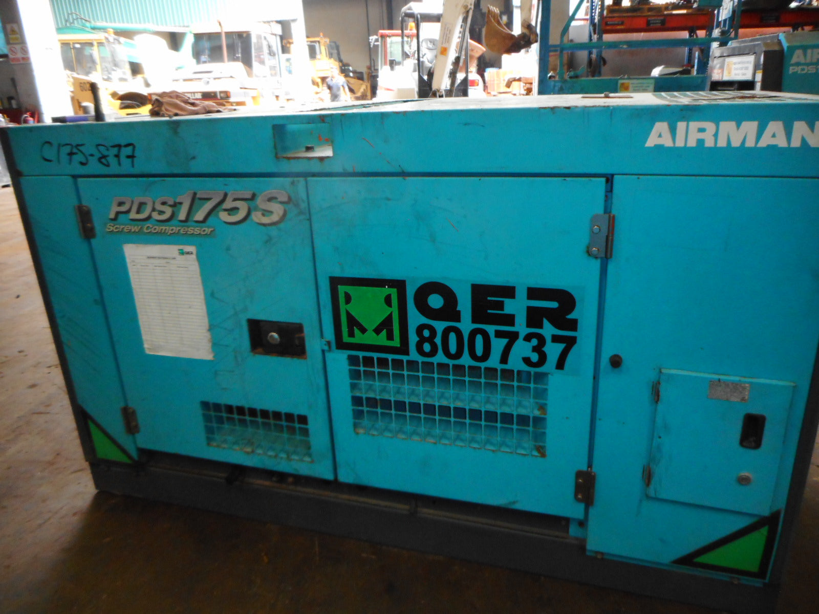 AIRMAN AIR COMPRESSOR PDS175S-5C3 - (C175-877)