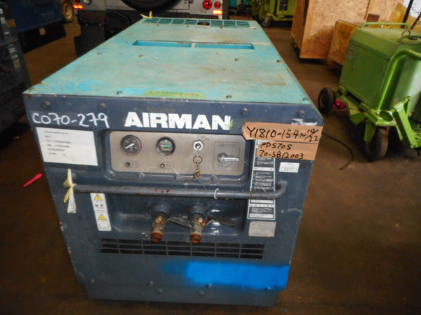 AIRMAN AIR COMPRESSOR PDS70S - (C070-279)
