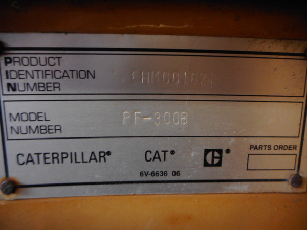 CATERPILLAR TIRE ROLLER PF300B - (TR-093)