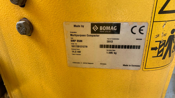 BOMAG HAND ROLLER BMP 8500 - (HR-199)