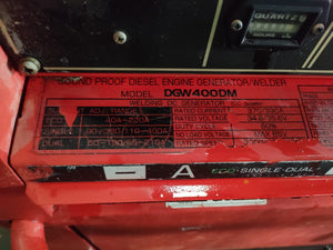 SHINDAIWA WELDING SET DGW400DM (W400-185)