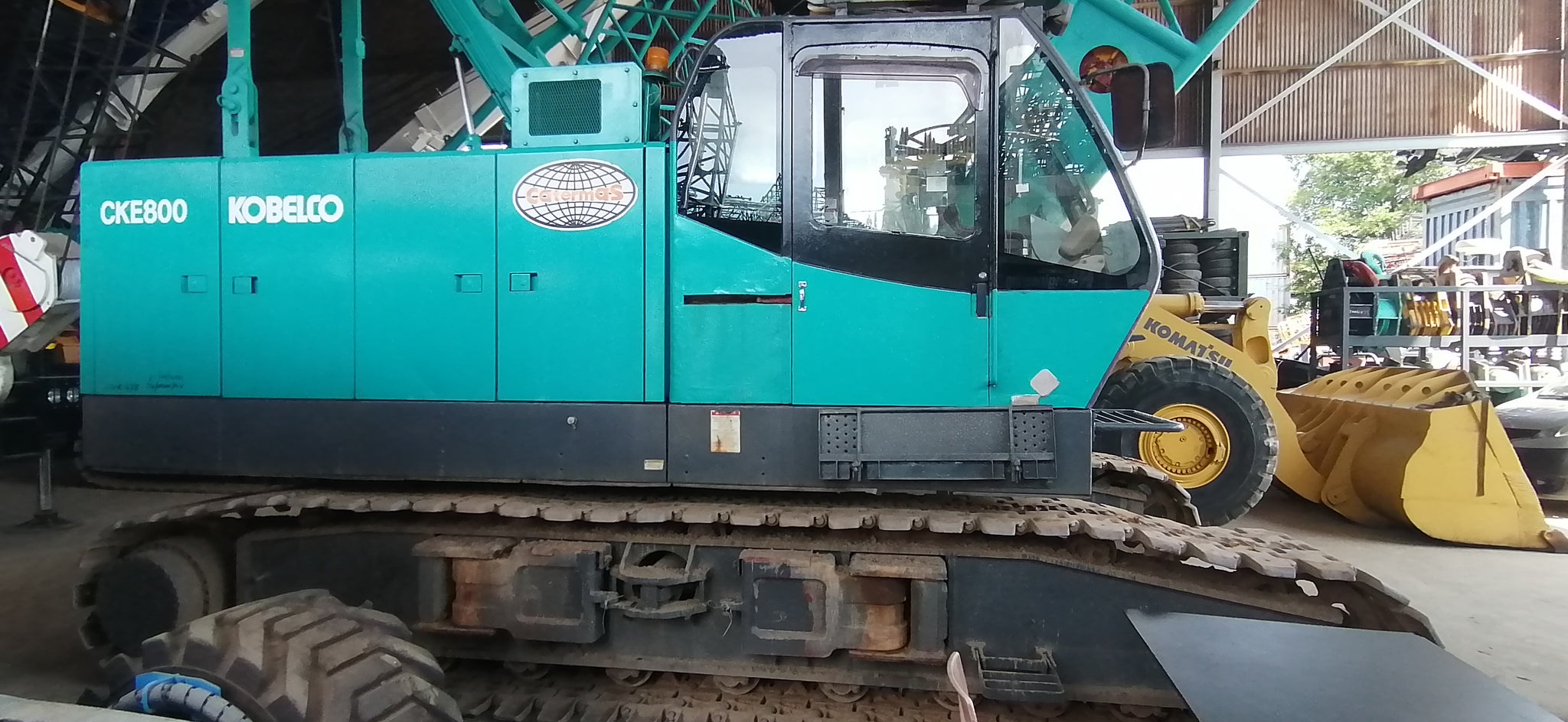 KOBELCO CRAWLER CRANE CKE800 - (CCCR-438)