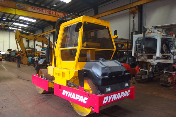 DYNAPAC VIBRATORY TANDEM DRUM ROLLER CC211 - (VR-231)