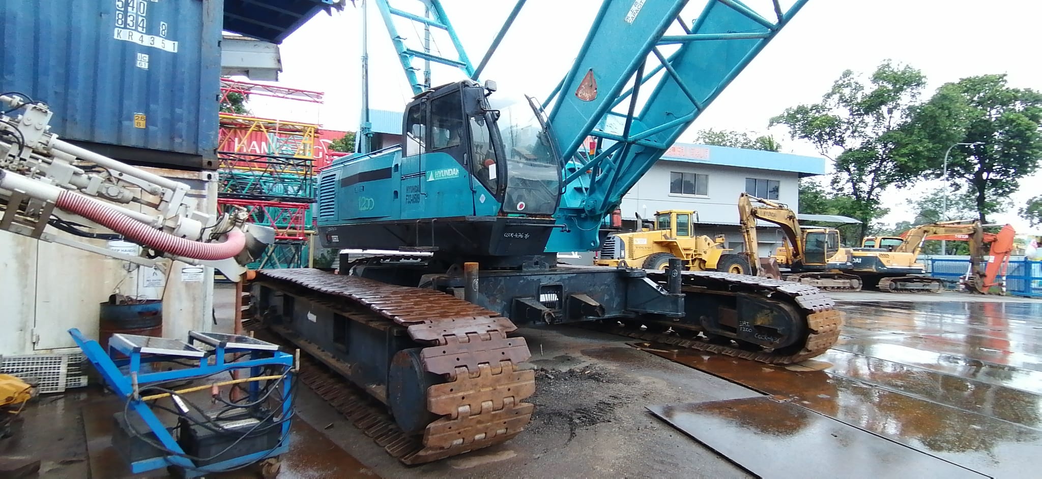 IHI CRAWLER CRANE CCH1200 - (CCCR-436)