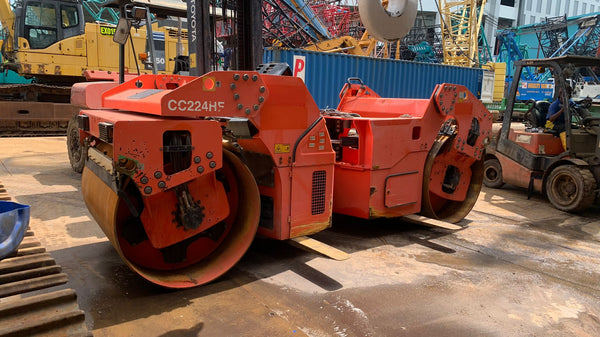 DYNAPAC VIBRATORY TANDEM DRUM ROLLER CC224HF - (VR-323)